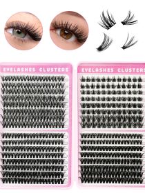 3D False Eyelashes, Multi-layered, Realistic, Soft And Comfortable, Natural Nude Makeup (option: Style2)