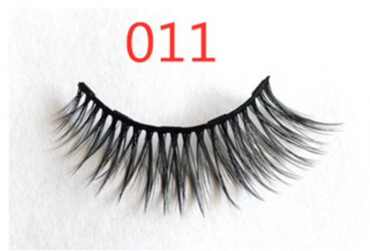 A Pair Of False Eyelashes With Magnets In Fashion (option: 3PC 011 1 pair eyelashes)
