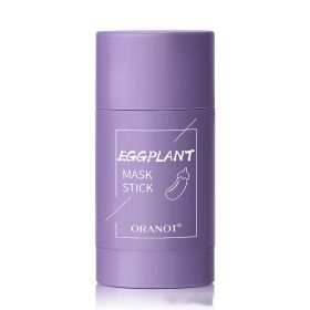 Green Tea Solid Mud Mask Moisturizing Deep (option: Eggplant)