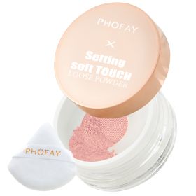 PHOFAY Setting Soft Touch Loose Powder (option: 1PCS-02)