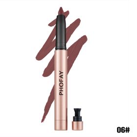 PHOFAY MATTE LIP LINER LIPSTICK PEN (option: 06)