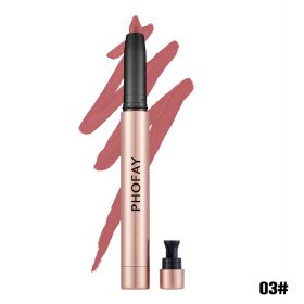 PHOFAY MATTE LIP LINER LIPSTICK PEN (option: 03)