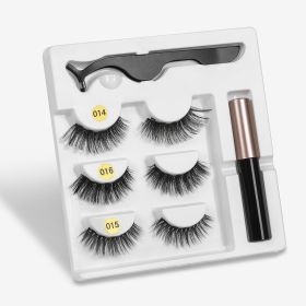 A Pair Of False Eyelashes With Magnets In Fashion (option: 5PC Mixed G)