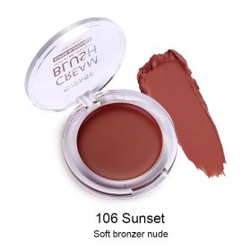 PHOERA Light And Brightening Blush Cream (option: 106Sunset)