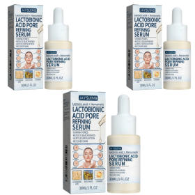 Jaysuing Lactobionic Acid Liquid Exfoliating Blackheads Shrinking Pores Cleansing Moisturizing Skin (option: 3pcs)