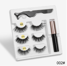 A Pair Of False Eyelashes With Magnets In Fashion (option: 5PC Mixed B)