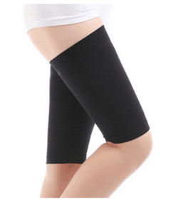 Arm And Leg Sleeves Slimming Shaper (option: Black leg)