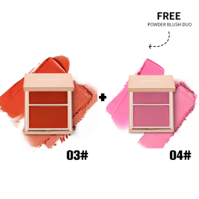 PHOFAY Double-Take Cream & Powder Blush Duo (option: 1PCS-Set)