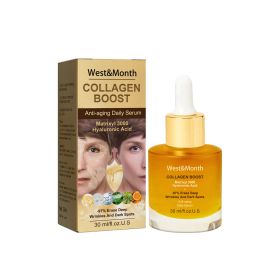 West&Month Collagen Anti Wrinkle Essence To Fade Spots, Repair Skin Barrier, Moisturize And Moisturize (option: 1pcs)