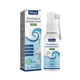 South Moon Physiological Seawater Nasal Spray Nose Gentle Cleansing Nasal Congestion Itchy Nose Nasal Relief Spray (option: 3pcs)