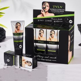 Bamboo Charcoal Cleaning Facial Mask (option: Facial mask-12PCS)